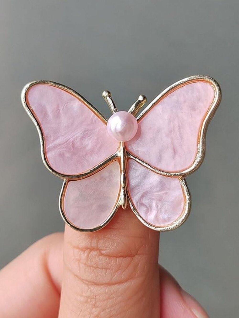 New - Crystal Rhinestone Butterfly Brooch Elegant Bridal Vintage Style Pins